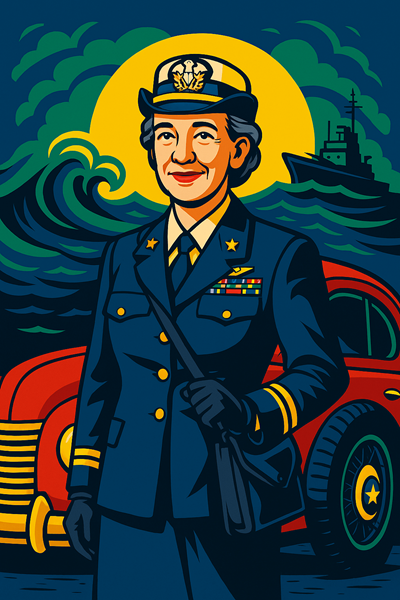 Grace Hopper, computer programmer who created the first compiler and developed COBOL programming language